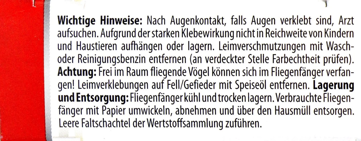 Aeroxon Fliegenfänger - 4 Stück 6 Aeroxon Fliegenfänger - 4 Stück – Bild 4
