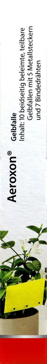 Aeroxon Gelbfalle - 10 Stück 5 Aeroxon Gelbfalle - 10 Stück – Bild 3
