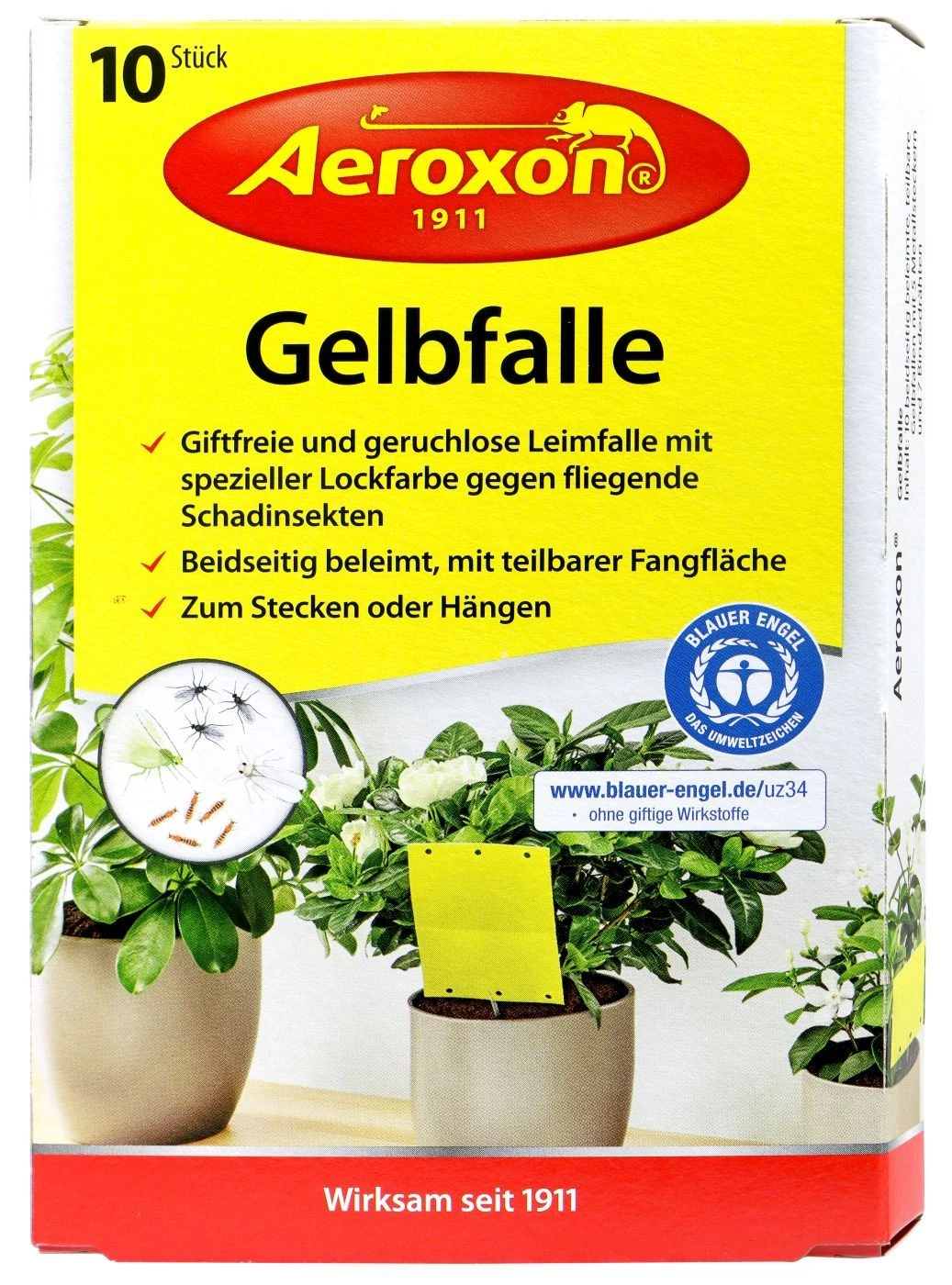 Aeroxon Gelbfalle - 10 Stück 3 Aeroxon Gelbfalle - 10 Stück