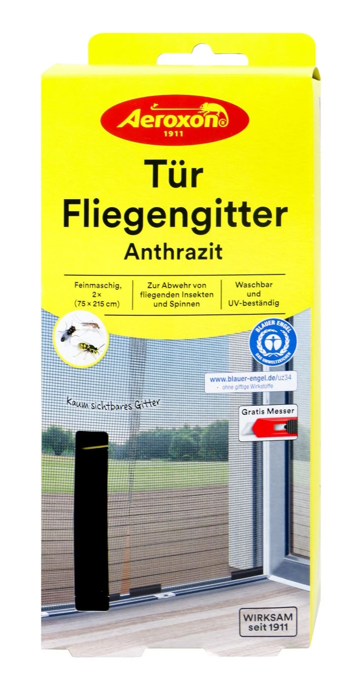 Aeroxon Tür-Fliegengitter - 2 Stück 3 Aeroxon Tür-Fliegengitter - 2 Stück