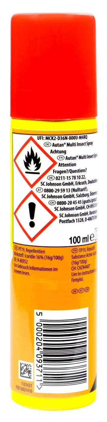 Autan Multi Insect Spray - 100 Ml 4 Autan Multi Insect Spray - 100 Ml – Bild 2
