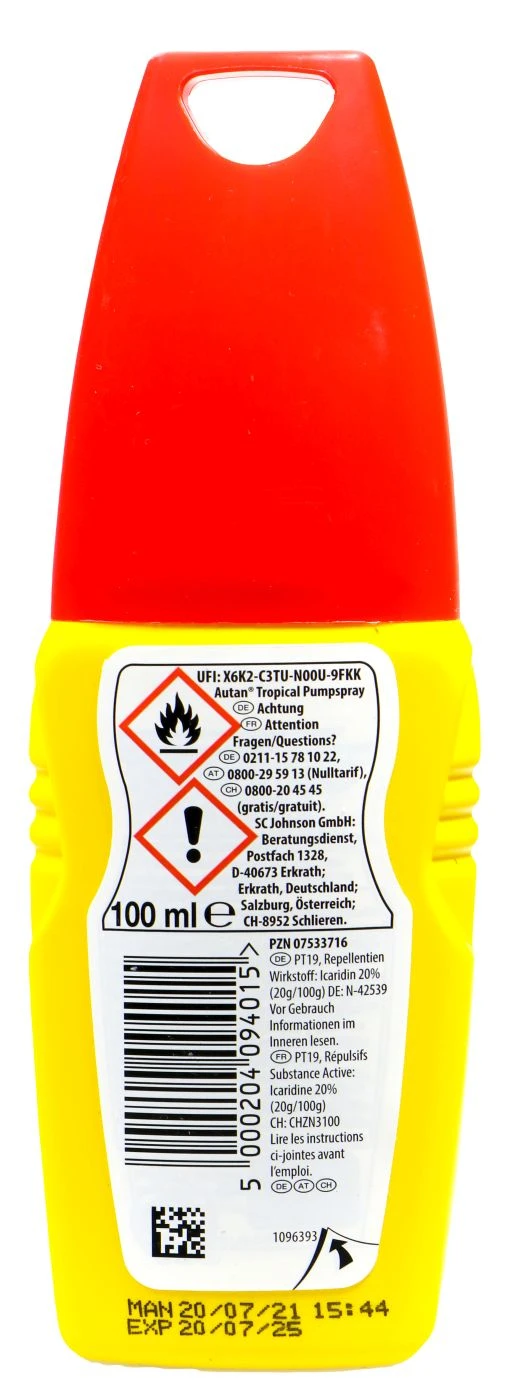 Autan Tropical Mückenschutz - 100 Ml 4 Autan Tropical Mückenschutz - 100 Ml – Bild 2