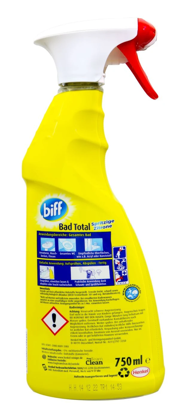 Biff Bad Total - Spritzige Zitrone - 0,75 L 4 Biff Bad Total - Spritzige Zitrone - 0,75 L – Bild 2