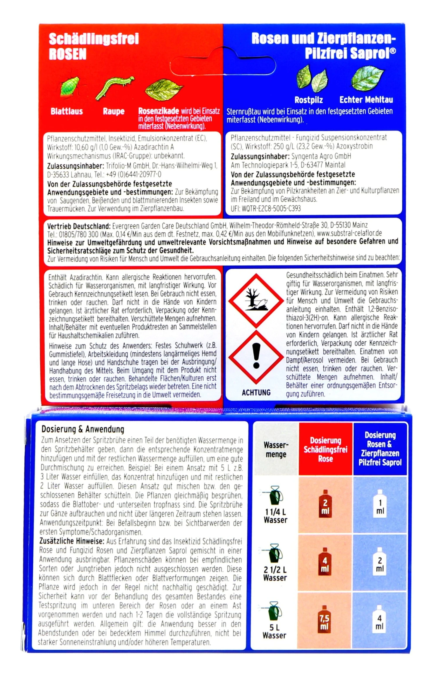Celaflor Combi-Rosen Spritzmittel - 11,5 Ml 3 Celaflor Combi-Rosen Spritzmittel - 11,5 Ml – Bild 2