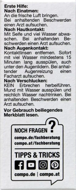 Compo Bi 58 N Insektizid - 30 Ml 8 Compo Bi 58 N Insektizid - 30 Ml -SubStral Compo20Bi205820N 31801 L01