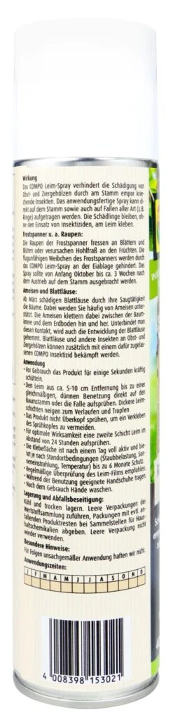 Compo Raupen Und Ameisen Leim-Spray - 400 Ml 7 Compo Raupen Und Ameisen Leim-Spray - 400 Ml -SubStral Compo20Bio20Leim20Spray 31318 H02