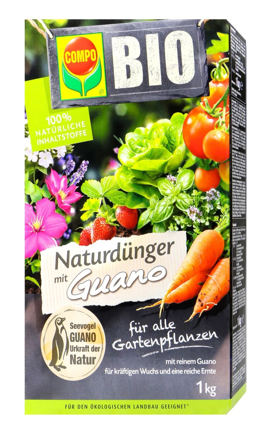 Compo Bio Naturdünger Guano - 1 Kg 3 Compo Bio Naturdünger Guano - 1 Kg