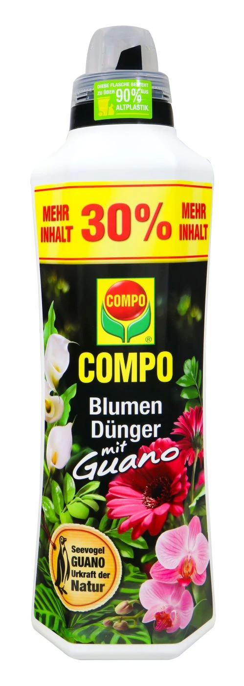 Compo Blumendünger Mit Guano - 1,3 L 3 Compo Blumendünger Mit Guano - 1,3 L
