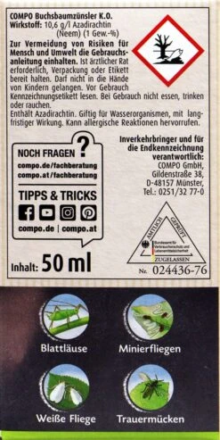 Compo Buchsbaumzünsler K.O. - 50 Ml 9 Compo Buchsbaumzünsler K.O. - 50 Ml -SubStral Compo20Buchsbaumzuensler20K.O. 31251 R01