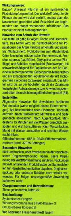 Compo Duaxo Universal Pilz-frei - 150 Ml 8 Compo Duaxo Universal Pilz-frei - 150 Ml -SubStral Compo20Duaxo20Universal20Pilz frei 31148 R01