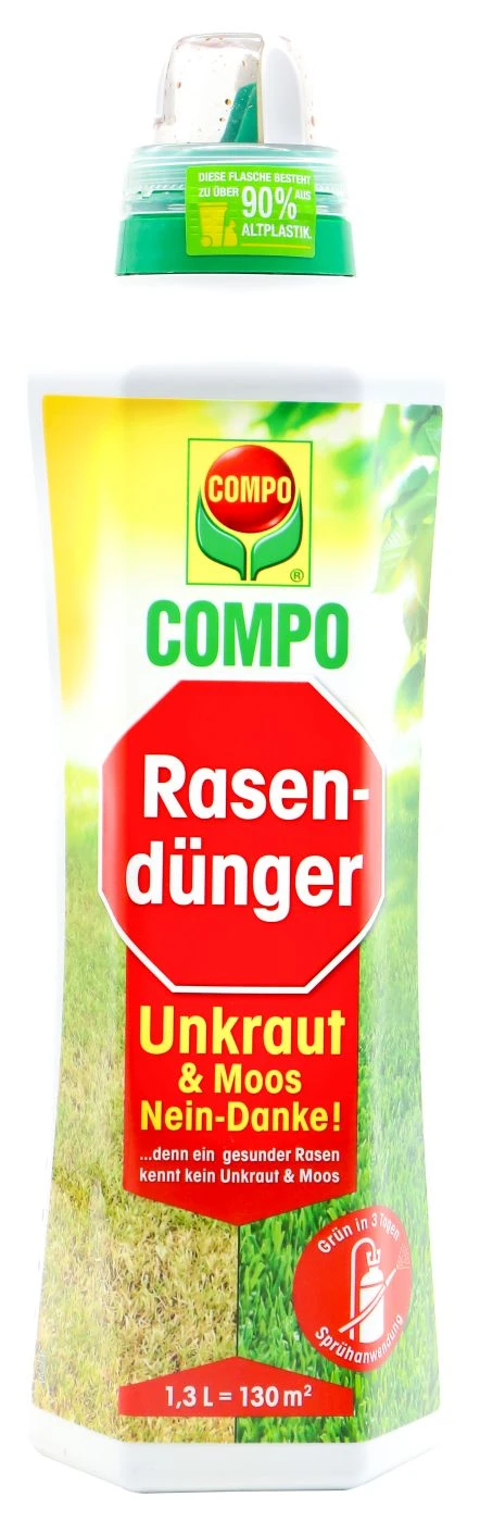 Compo Rasendünger Unkraut & Moos Nein Danke! - 1,3 L 3 Compo Rasendünger Unkraut & Moos Nein Danke! - 1,3 L