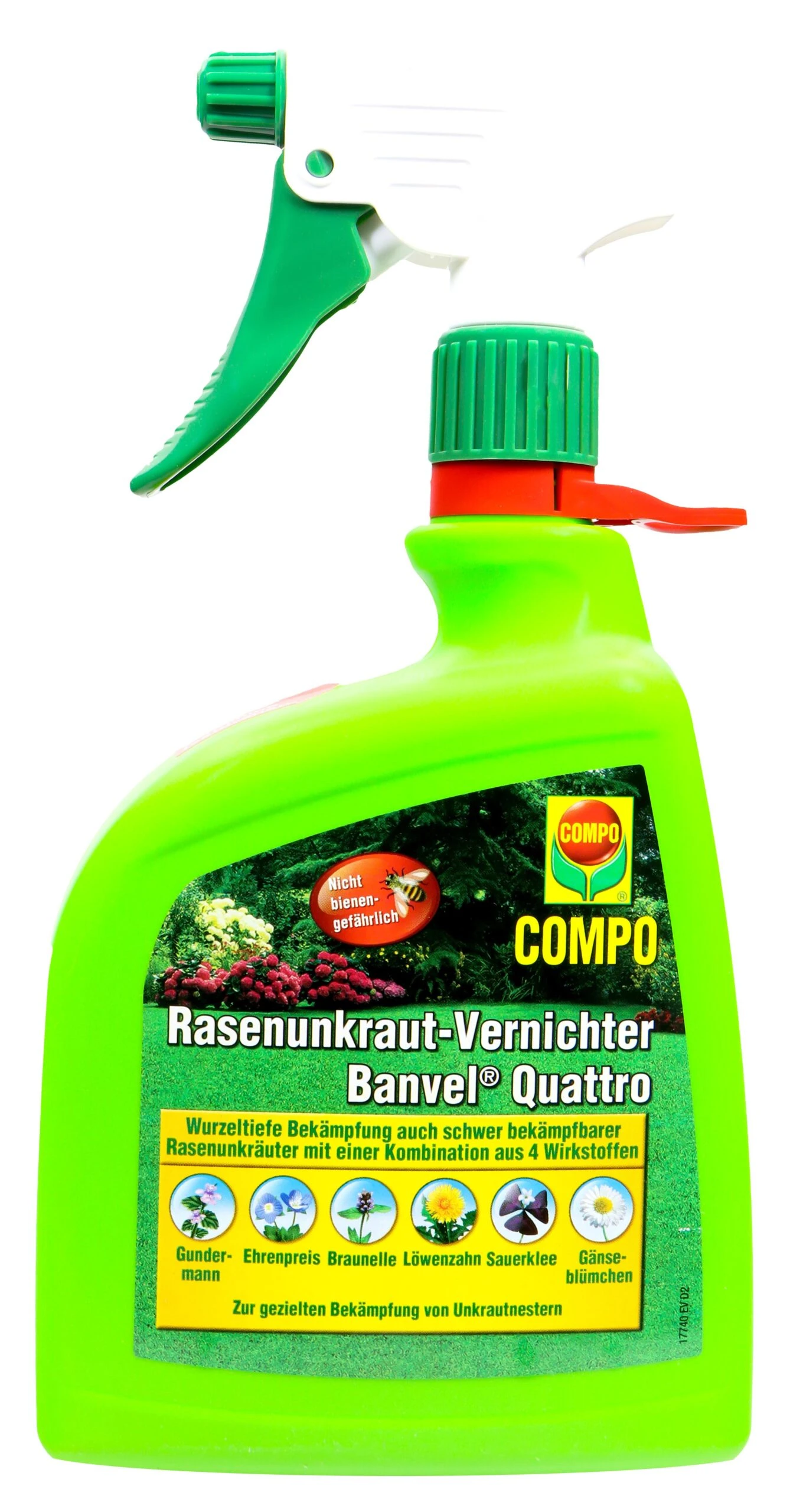 Compo Rasenunkraut-Vernichter Banvel Quattro - 1 L 3 Compo Rasenunkraut-Vernichter Banvel Quattro - 1 L