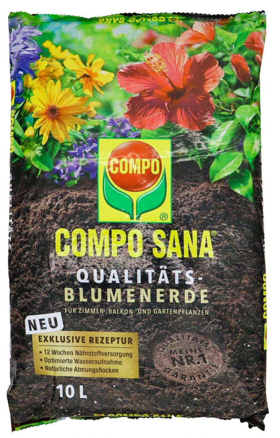 Compo Sana Qualitäts-Blumenerde - 10 L 3 Compo Sana Qualitäts-Blumenerde - 10 L