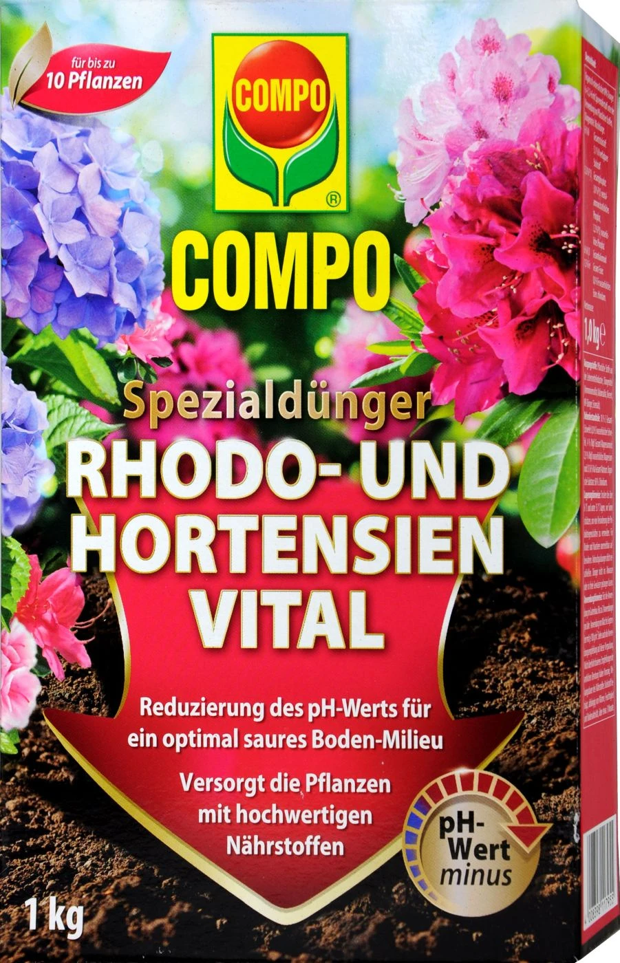 Compo Spezialdünger Rhodo- Und Hortensien Vital - 1 Kg 3 Compo Spezialdünger Rhodo- Und Hortensien Vital - 1 Kg