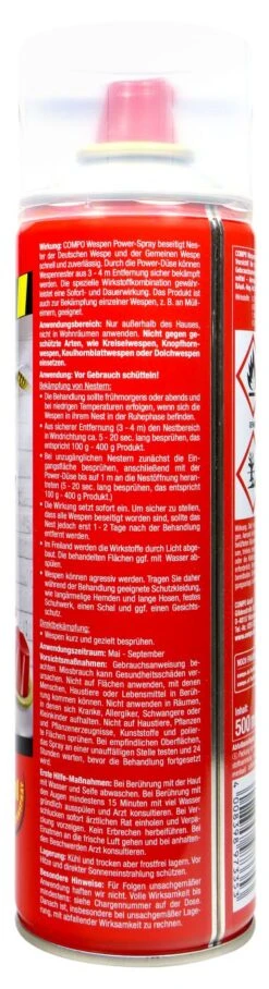 Compo Wespen Power-Spray - 0,5 L -SubStral Compo20Wespen20Power20Spray 31432 H01