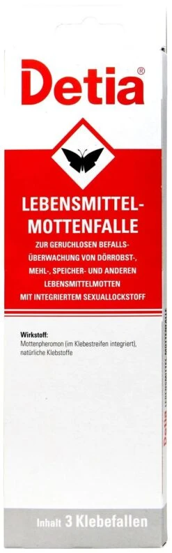 Detia Lebensmittel Mottenfalle - 3 Stück