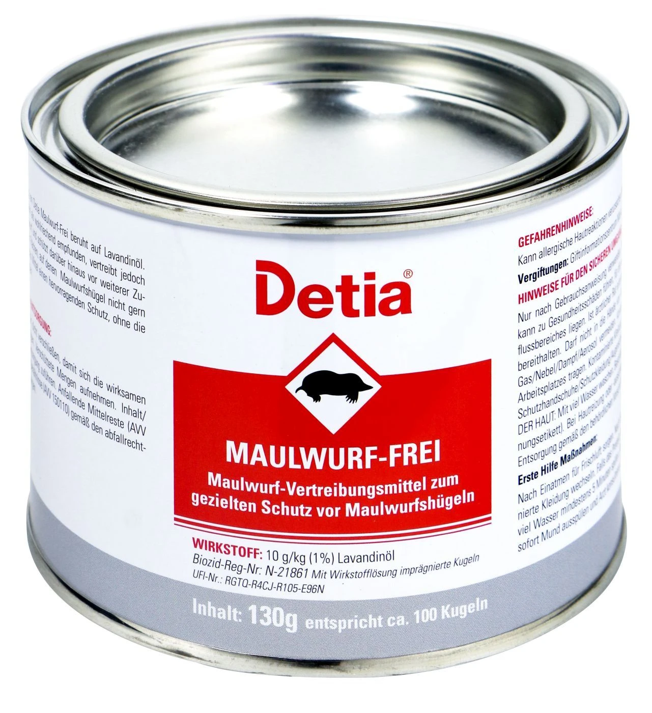 Detia Maulwurf-frei - 130 G 3 Detia Maulwurf-frei - 130 G