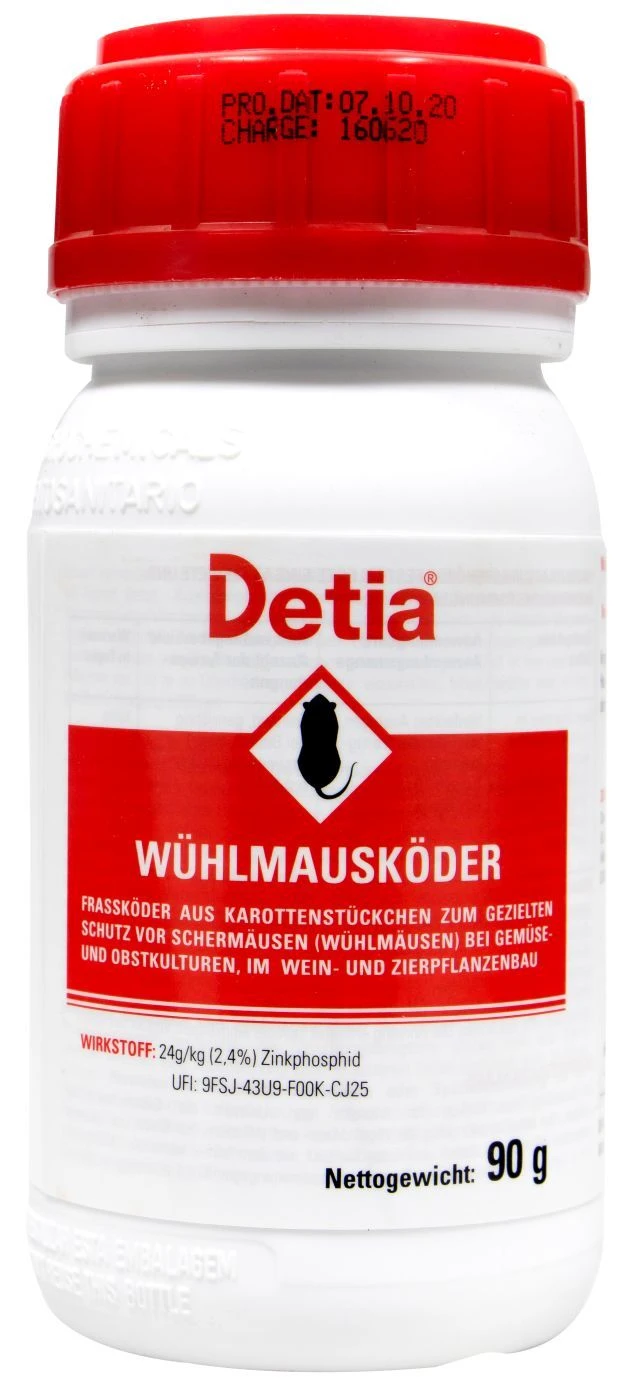 Detia Wühlmausköder - 90 G 3 Detia Wühlmausköder - 90 G