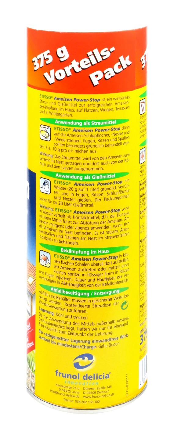Etisso Ameisen Power-Stop - 0,375 Kg 4 Etisso Ameisen Power-Stop - 0,375 Kg – Bild 2