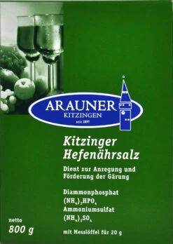 Kitzinger Hefenährsalz - 800 G 10 Kitzinger Hefenährsalz - 800 G -SubStral Kitzinger Hefenaehrsalz 15337 H01