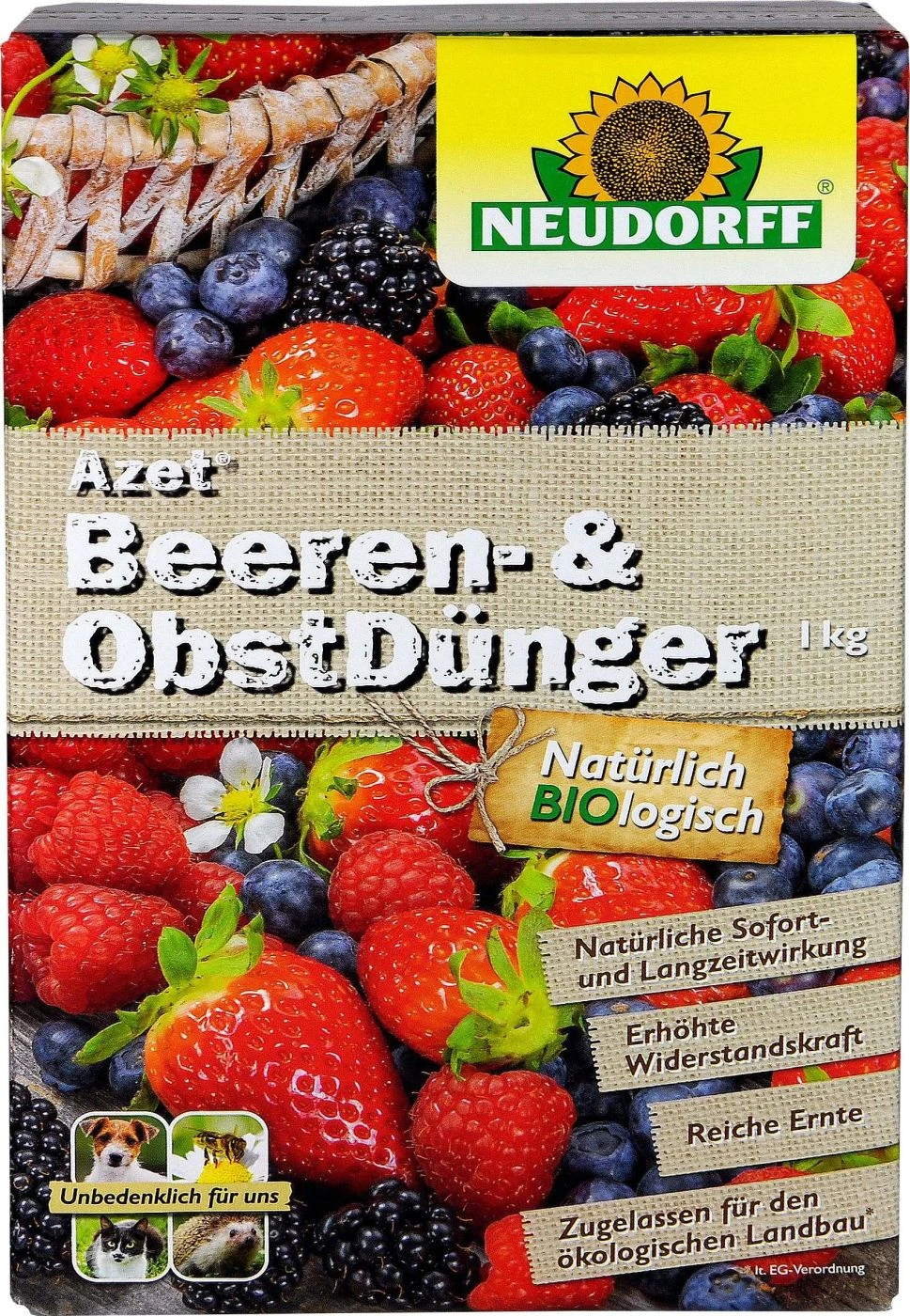 Neudorff Azet Beeren- & Obstdünger - 1 Kg 3 Neudorff Azet Beeren- & Obstdünger - 1 Kg