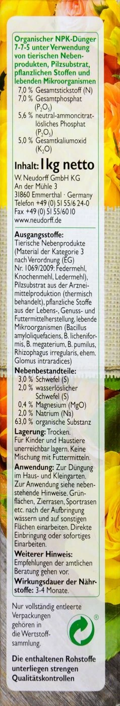 Titelseite -SubStral Neudorff20Azet20Rosenduenger 34841 L01