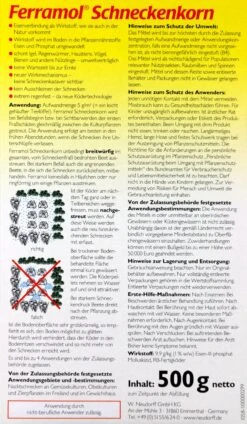 Neudorff Ferramol Schneckenkorn - 500 G 8 Neudorff Ferramol Schneckenkorn - 500 G -SubStral Neudorff20Ferramol20Schneckenkorn 32718 H01