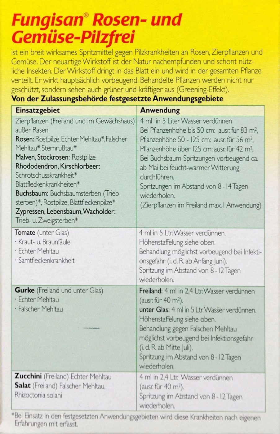 Neudorff Fungisan Rosen-Pilzfrei - 16 Ml 4 Neudorff Fungisan Rosen-Pilzfrei - 16 Ml – Bild 2