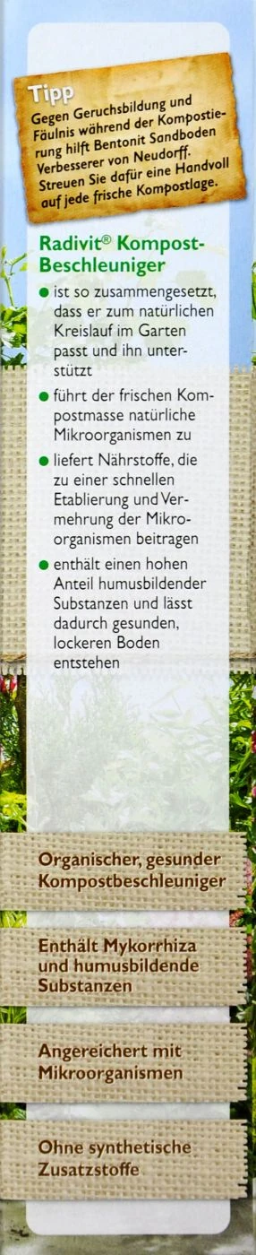 Neudorff Radivit Kompost-Beschleuniger - 1 Kg 4 Neudorff Radivit Kompost-Beschleuniger - 1 Kg – Bild 2