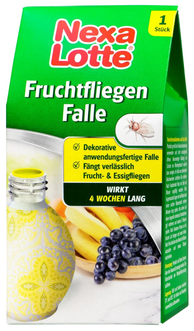 Nexa Lotte Fruchtfliegen Falle - 10 Ml 3 Nexa Lotte Fruchtfliegen Falle - 10 Ml