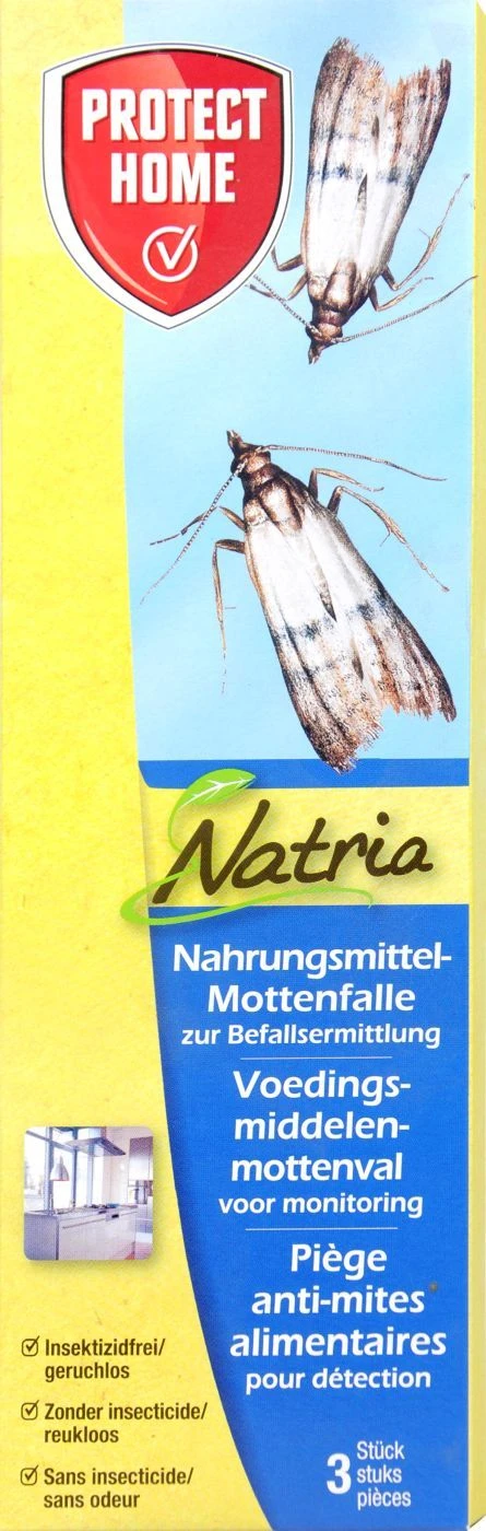 Protect Home Natria Nahrungsmittel Mottenfalle - 3 Stück 3 Protect Home Natria Nahrungsmittel Mottenfalle - 3 Stück