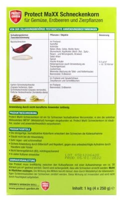 Protect Garden Schneckenkorn Protect Maxx - 1 Kg 9 Protect Garden Schneckenkorn Protect Maxx - 1 Kg -SubStral Protect20Garden20Schneckenkorn20Protect20MaXX 34121 H01