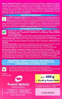 Delicia Ratron Granulat Power-Packs - 0,4 Kg 9 Delicia Ratron Granulat Power-Packs - 0,4 Kg -SubStral Ratron20Granulat20Power20Packs 36211 H01