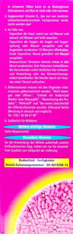 Delicia Ratron Granulat Power-Packs - 0,4 Kg 8 Delicia Ratron Granulat Power-Packs - 0,4 Kg -SubStral Ratron20Granulat20Power20Packs 36211 L01
