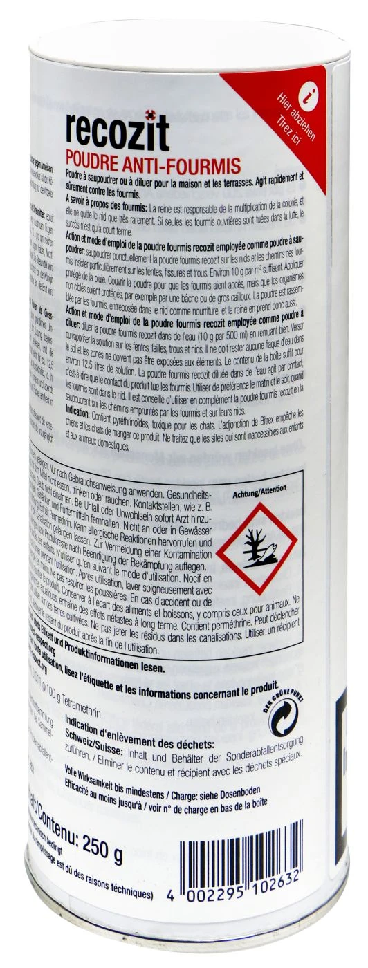 Recozit Ameisen Pulver - 250 G 5 Recozit Ameisen Pulver - 250 G – Bild 3