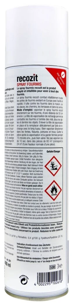 Recozit Ameisen Spray - 0,4 L 7 Recozit Ameisen Spray - 0,4 L -SubStral Recozit20Ameisen20Spray 41260 H02
