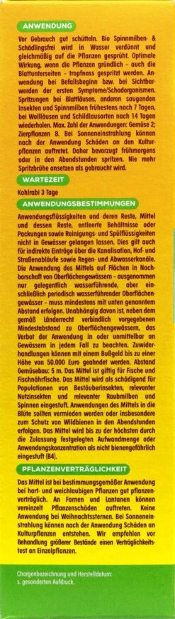 Solabiol Bio Spinnmilben- Und Schädlingsfrei - 250 Ml 9 Solabiol Bio Spinnmilben- Und Schädlingsfrei - 250 Ml -SubStral Solabiol20Bio20Spinnmliben20 20und20Schaedlingsfrei 34331 R01