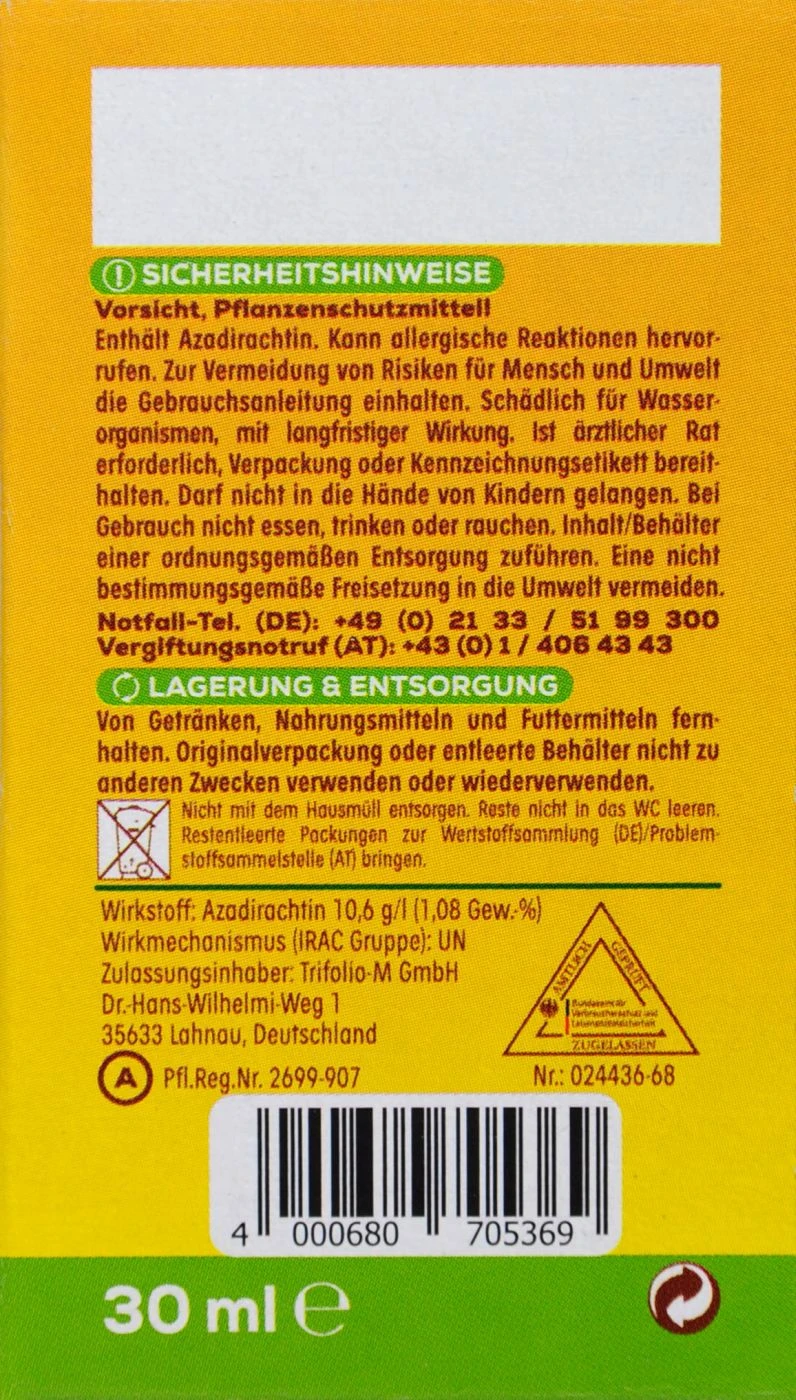 Solabiol Neem Bio-Schädlingsfrei - 30 Ml 6 Solabiol Neem Bio-Schädlingsfrei - 30 Ml – Bild 4