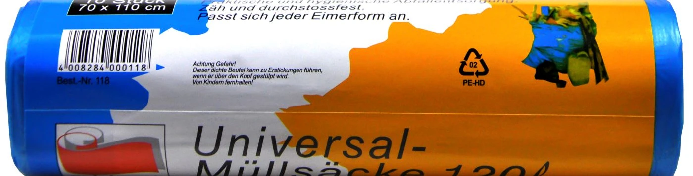 Universal-Müllsäcke 120 L - 10 Stück 4 Universal-Müllsäcke 120 L - 10 Stück – Bild 2