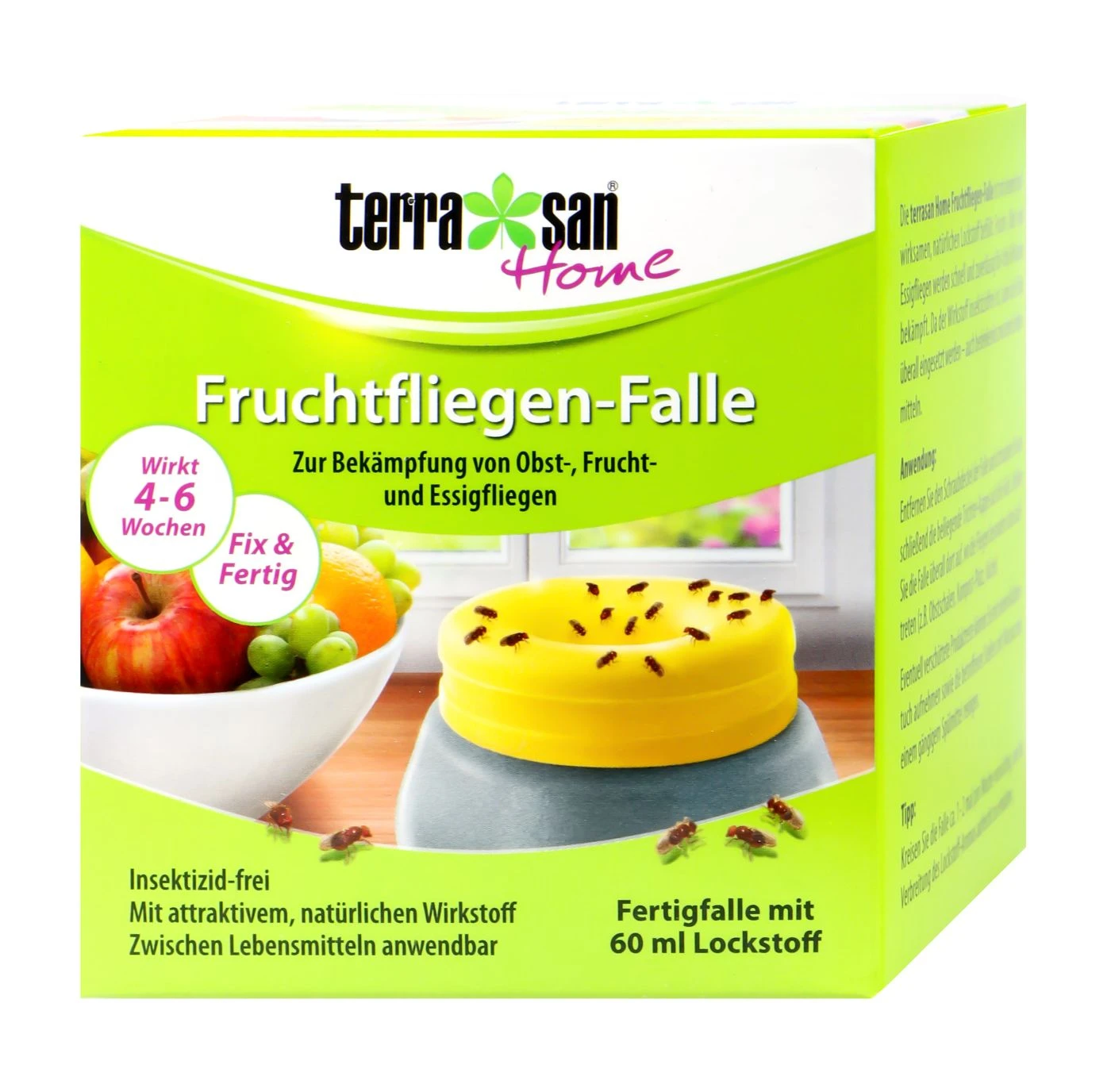 Terrasan Fruchtfliegen-Falle 3 Terrasan Fruchtfliegen-Falle